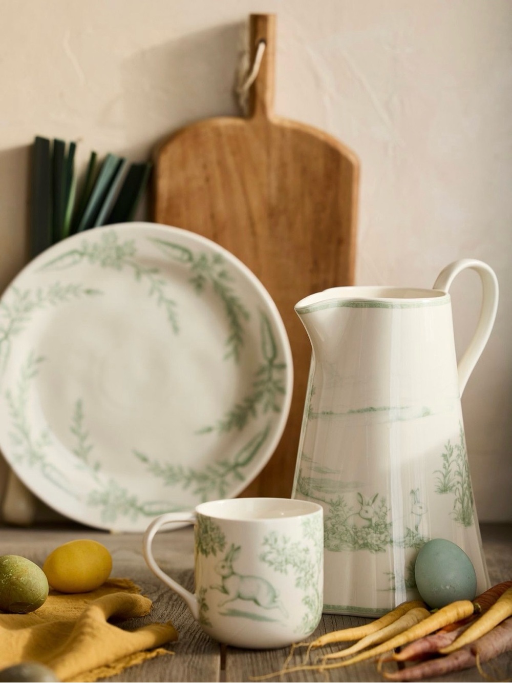 Anthropologie Carrot Stoneware Dinner Plate